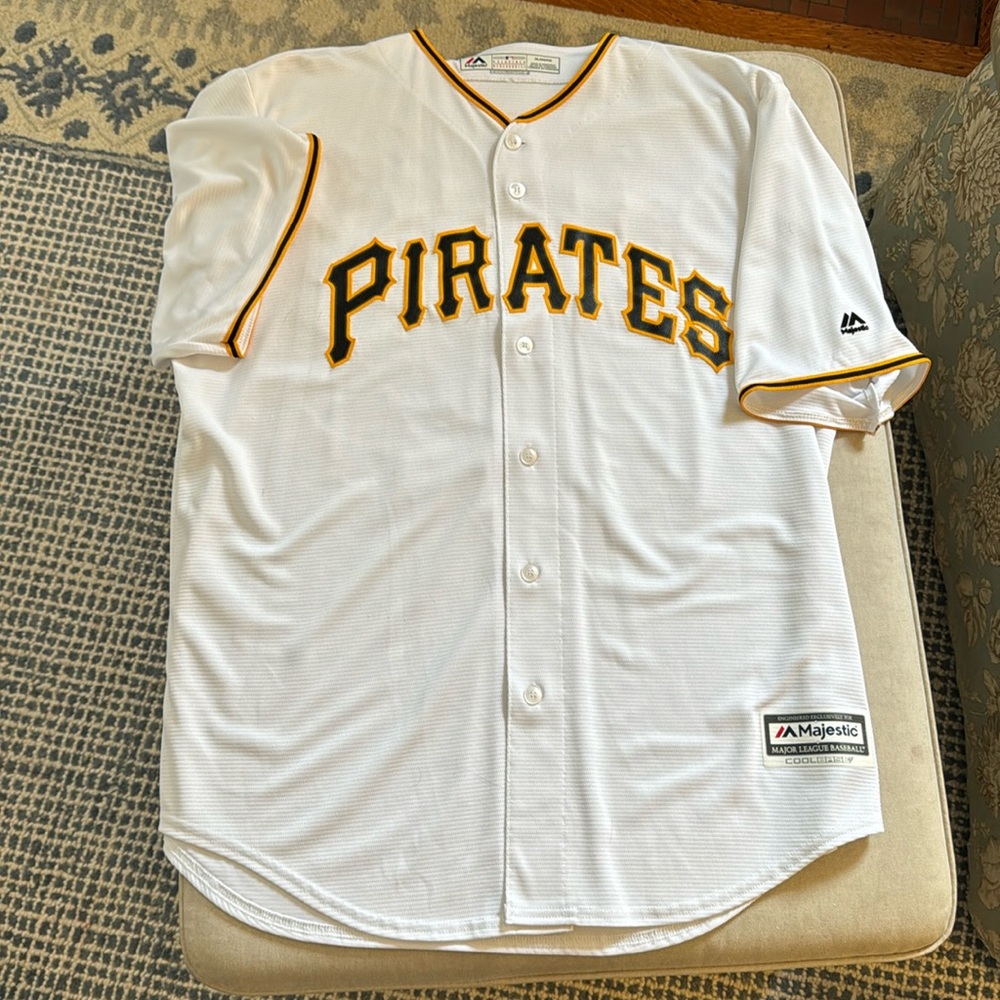 Andrew McCutchen #22 Pittsburgh Pirates Majestic Baseball Jersey Size XL White